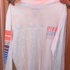 Mens dibs long sleeve shirt Adult xs